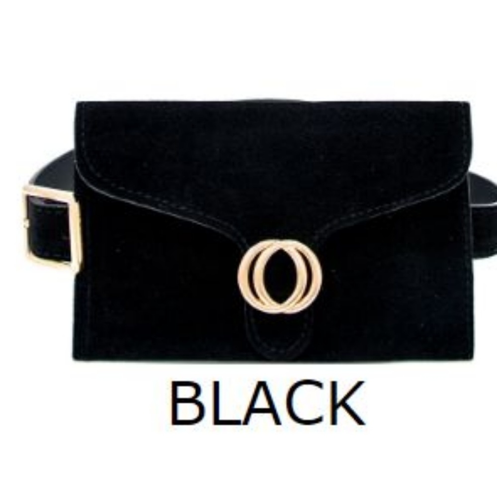 Black Waist Bag
